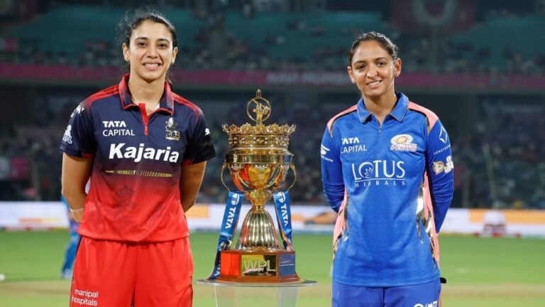 RCB vs MI Live: RCB Opt to Bowl, MI Bring in Kerr for Injured Carey